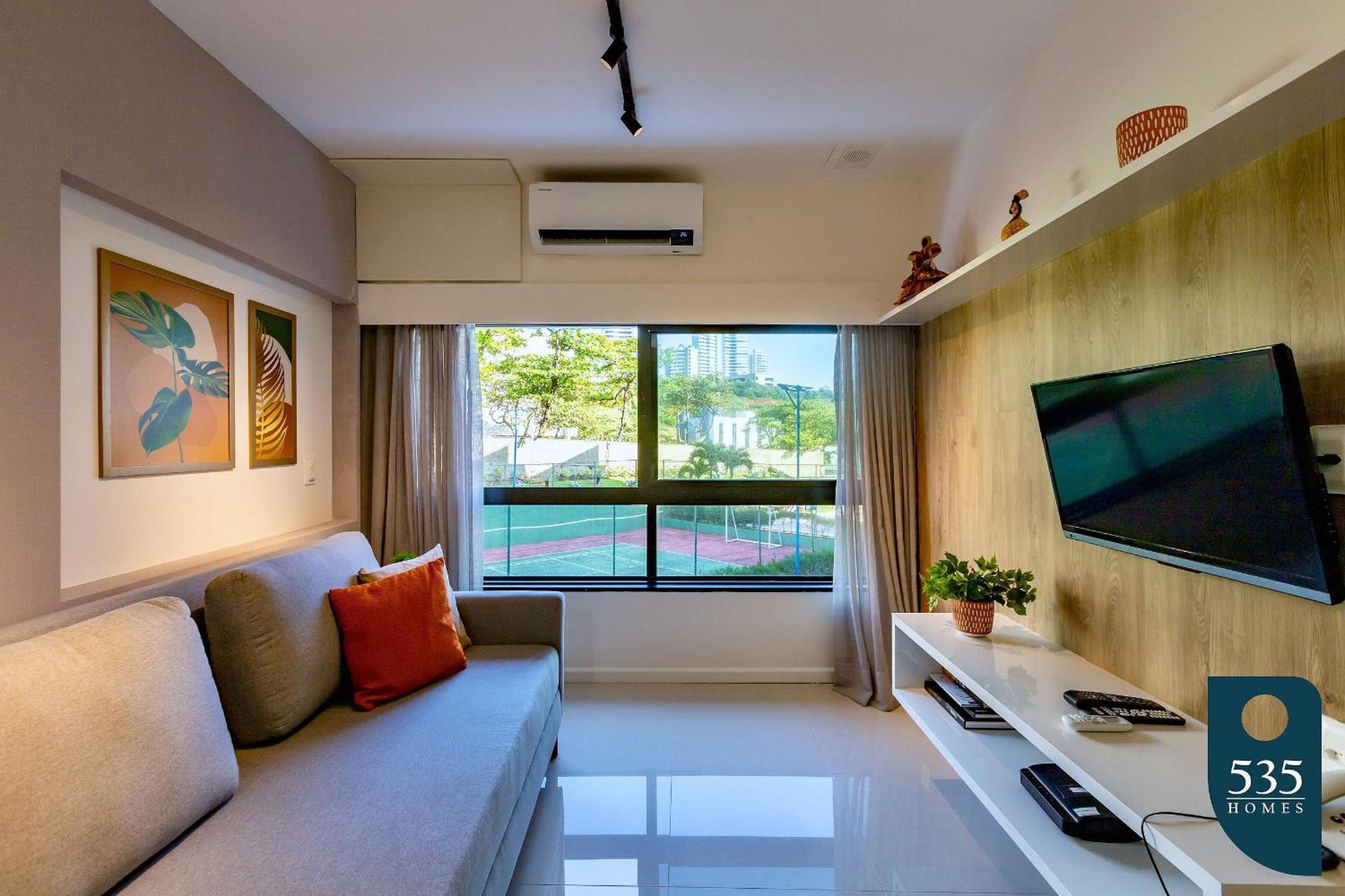 Venha A Tranquilidade A Beira-mar Em Apartment *